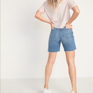 NWT Old Navy Extra High Rise Button fly shorts